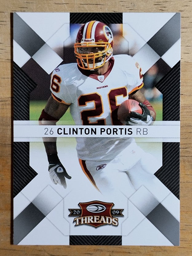 2009 Donruss Threads #99 Clinton Portis