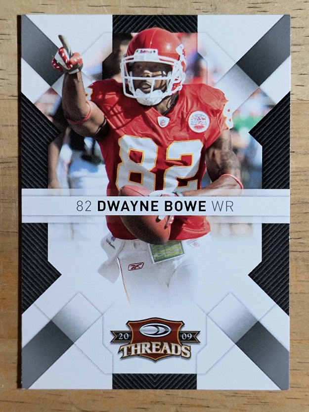 2009 Donruss Threads #48 Dwayne Bowe