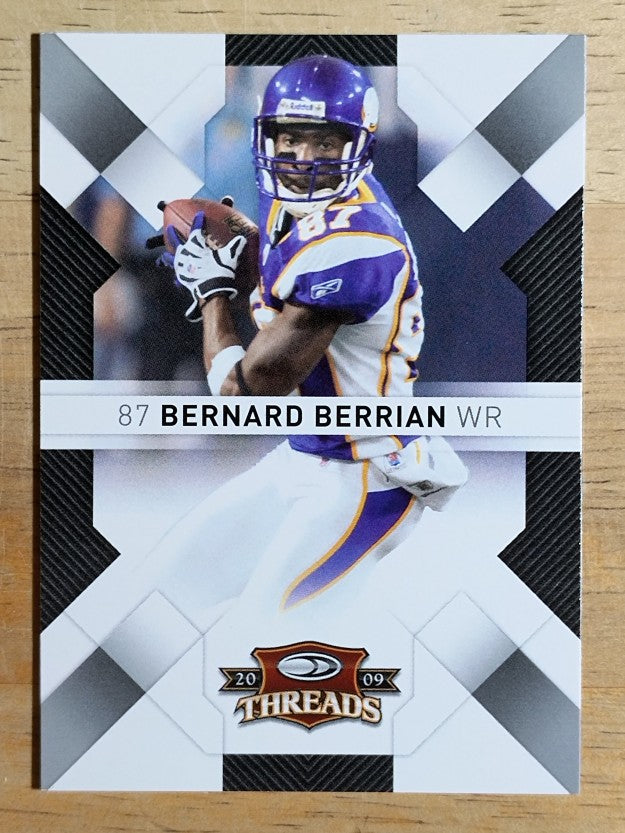 2009 Donruss Threads #56 Bernard Berrian