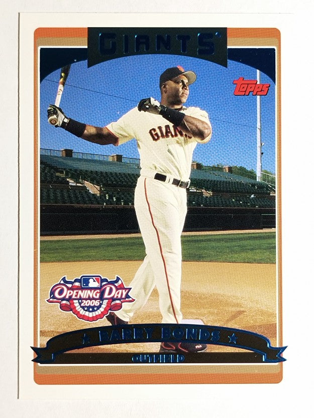 2006 Topps Opening Day #100 Barry Bonds