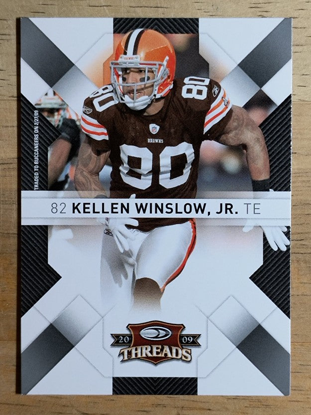 2009 Donruss Threads #94 Kellen Winslow Jr.