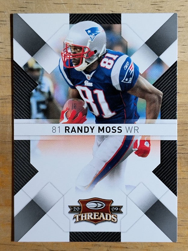 2009 Donruss Threads #61 Randy Moss