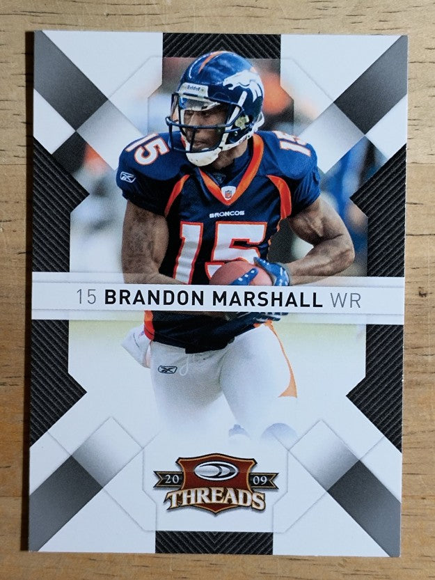 2009 Donruss Threads #29 Brandon Marshall