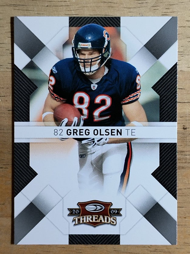 2009 Donruss Threads #17 Greg Olsen