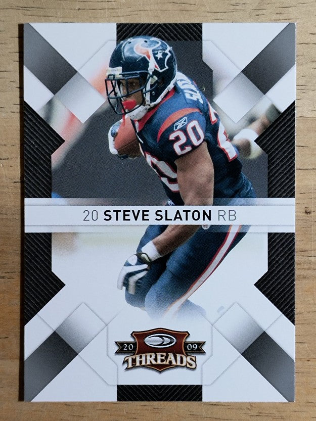 2009 Donruss Threads #40 Steve Slaton