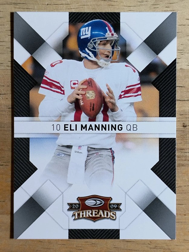 2009 Donruss Threads #66 Eli Manning