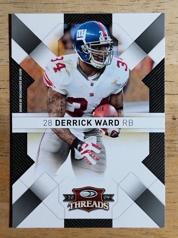 2009 Donruss Threads #93 Derrick Ward