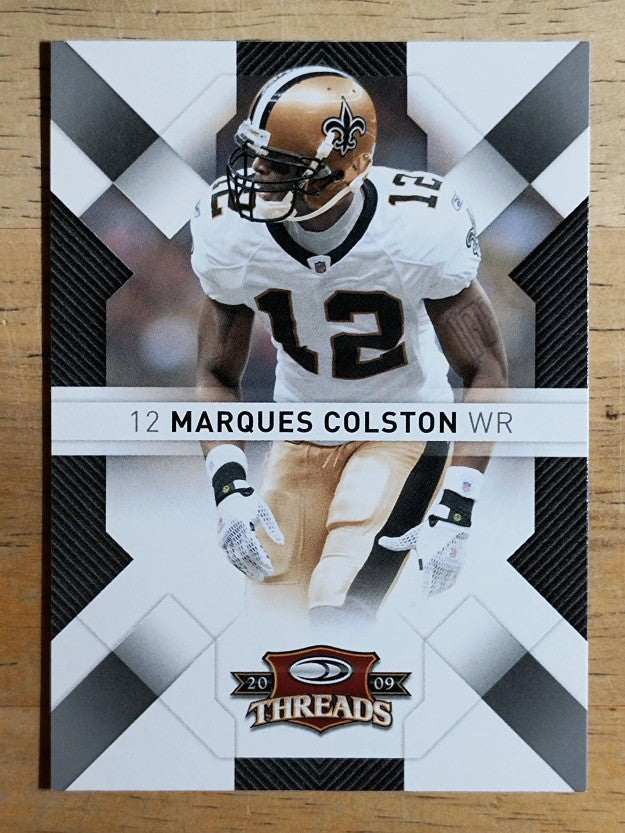 2009 Donruss Threads #63 Marques Colston