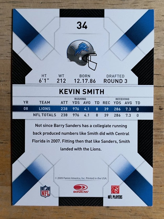 2009 Donruss Threads #34 Kevin Smith