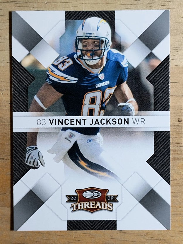 2009 Donruss Threads #82 Vincent Jackson