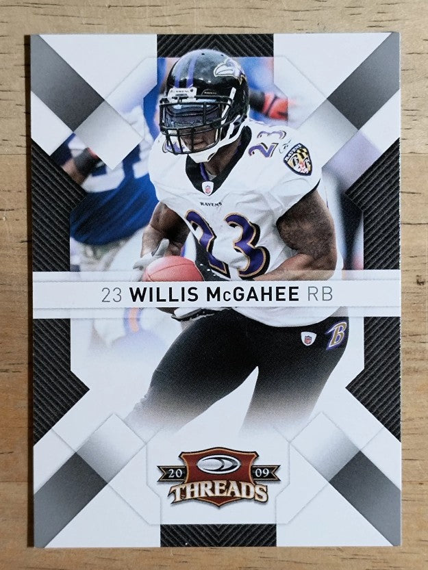 2009 Donruss Threads #9 Willis McGahee