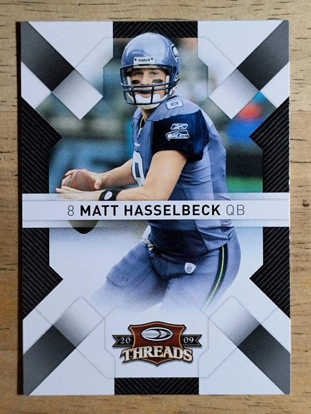 2009 Donruss Threads #87 Matt Hasselbeck