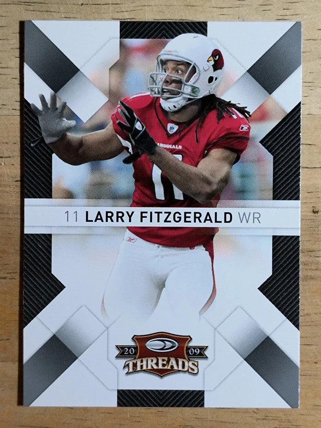 2009 Donruss Threads #2 Larry Fitzgerald