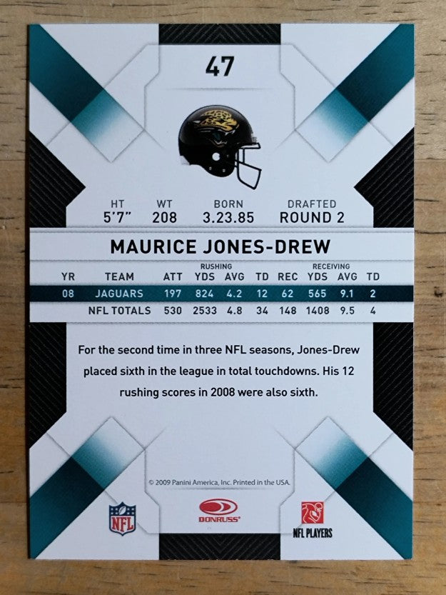 2009 Donruss Threads #47 Maurice Jones-Drew