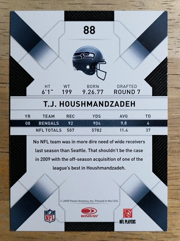 2009 Donruss Threads #88 T.J. Houshmandzadeh