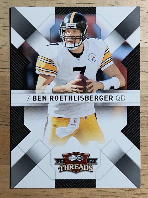 2009 Donruss Threads #77 Ben Roethlisberger