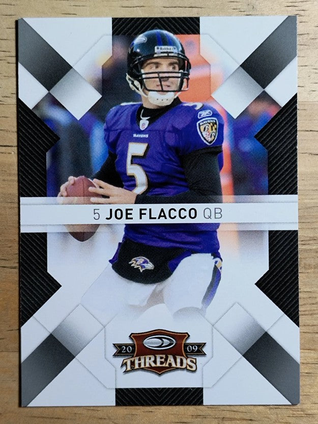 2009 Donruss Threads #8 Joe Flacco