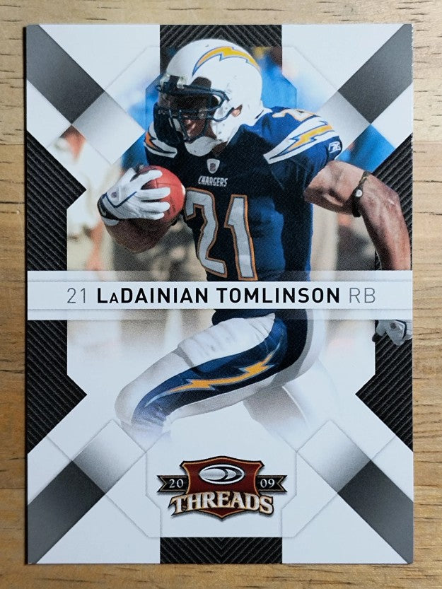 2009 Donruss Threads #80 LaDainian Tomlinson