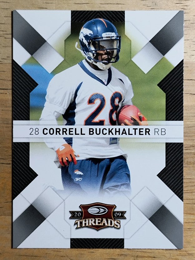 2009 Donruss Threads #31 Correll Buckhalter