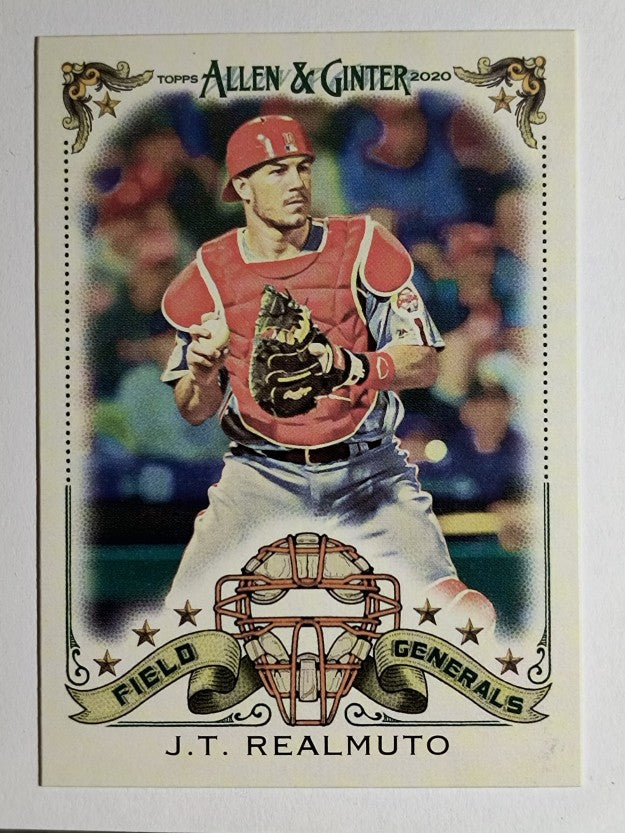 2020 Topps Allen and Ginter Field Generals #FG15 J.T. Realmuto