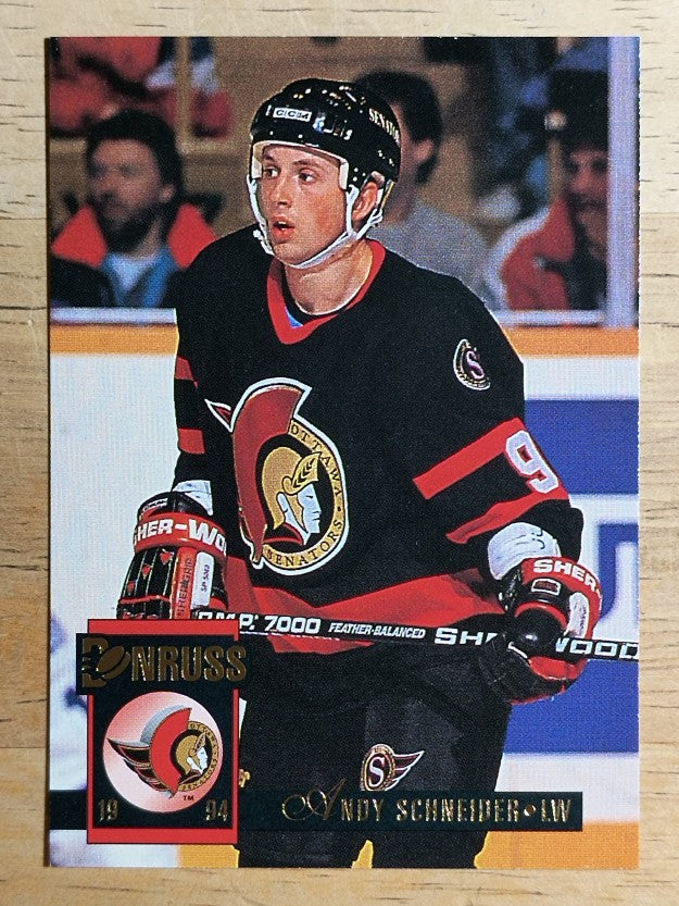 1993-94 Donruss #468 Andy Schneider RC