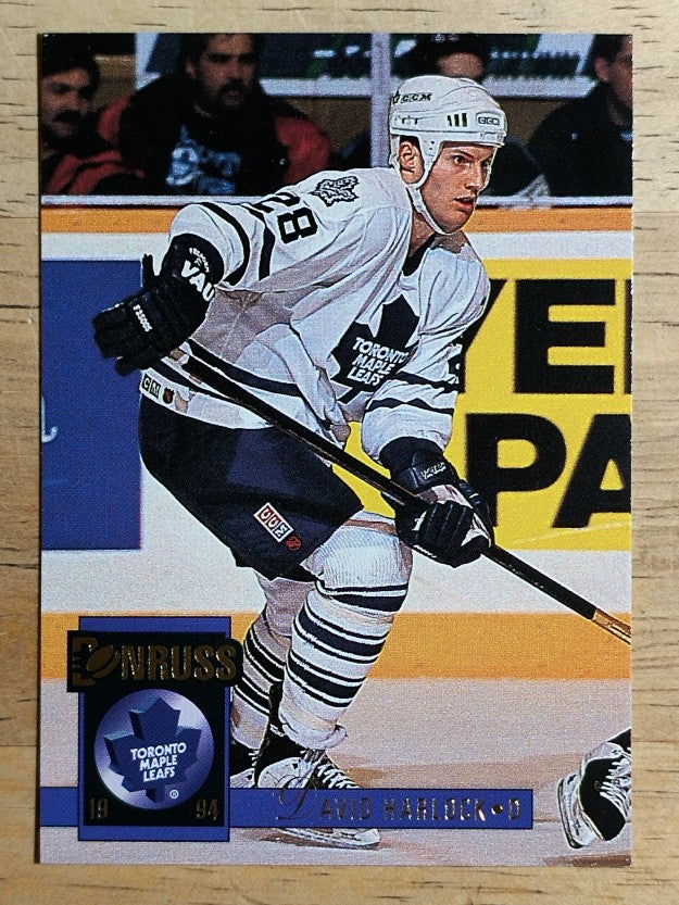 1993-94 Donruss #496 David Harlock