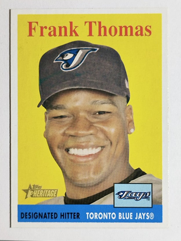 2007 Topps Heritage #409 Frank Thomas