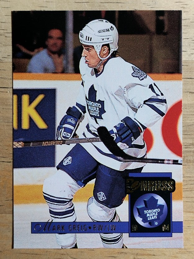 1993-94 Donruss #495 Mark Greig