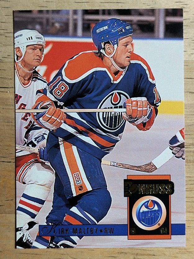 1993-94 Donruss #428 Kirk Maltby RC