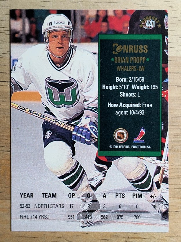 1993-94 Donruss #441 Brian Propp