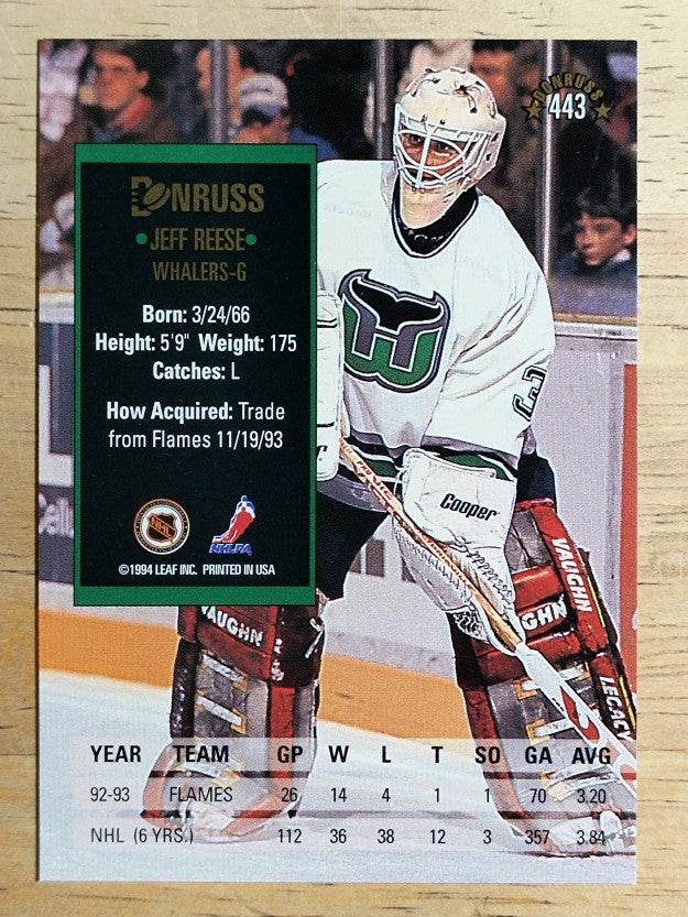 1993-94 Donruss #443 Jeff Reese