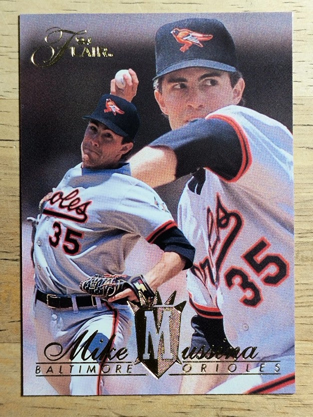 1994 Flair #255 Mike Mussina