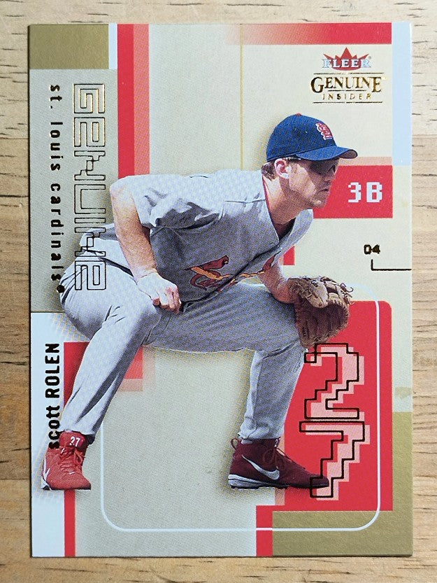 2004 Fleer Genuine Insider #40 Scott Rolen