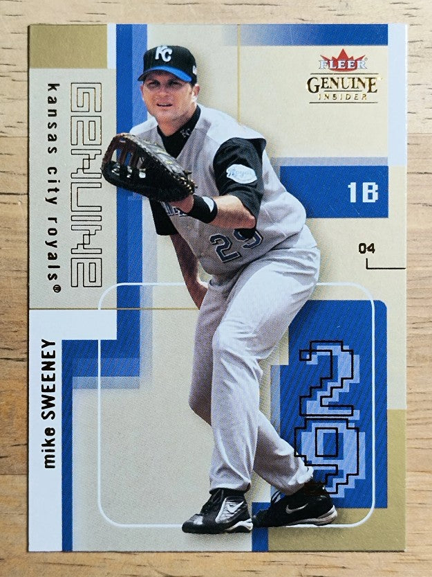 2004 Fleer Genuine Insider #38 Mike Sweeney