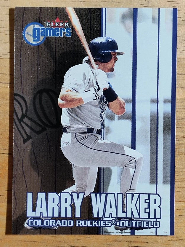 2000 Fleer Gamers #85 Larry Walker