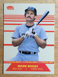 1987 Fleer Headliners #1 Wade Boggs