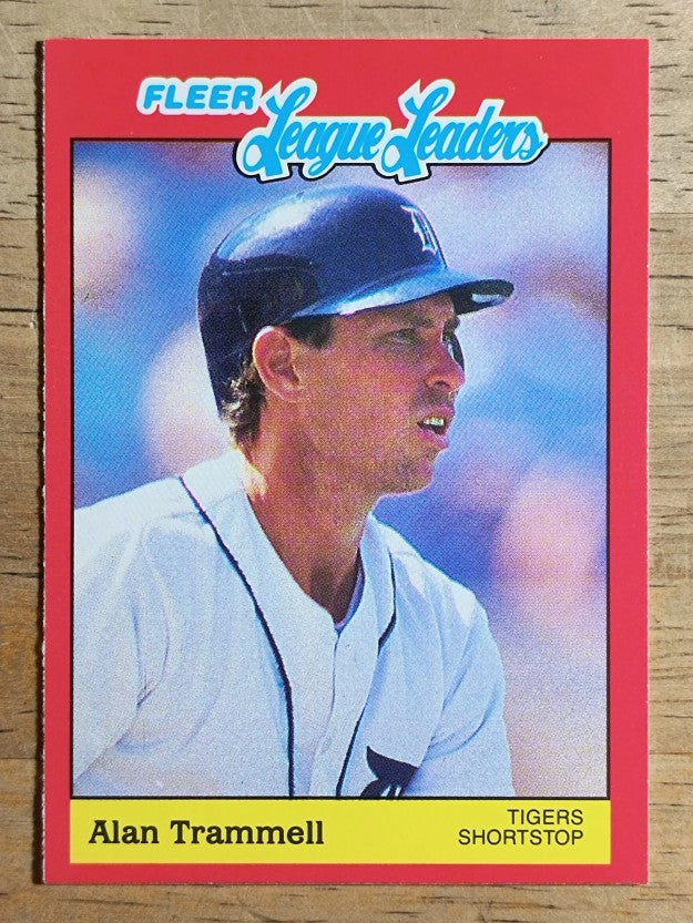 1989 Fleer Superstars #40 Alan Trammell