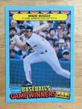 1987 Fleer Game Winners #5 Wade Boggs