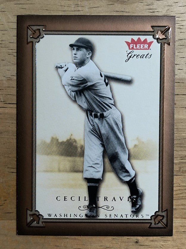 2004 Greats of the Game #98 Cecil Travis