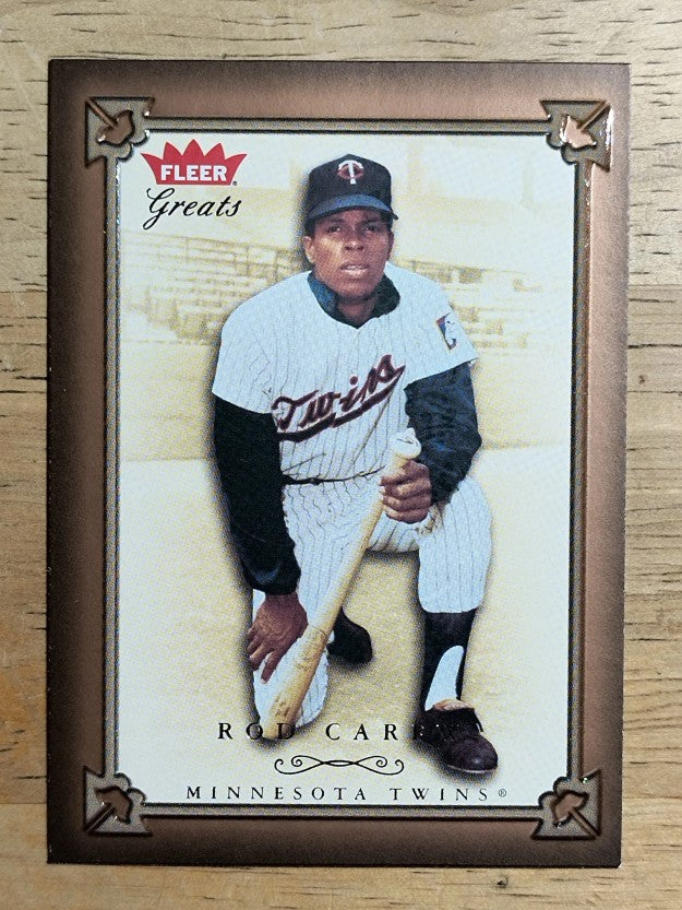 2004 Greats of the Game #136 Rod Carew Twins