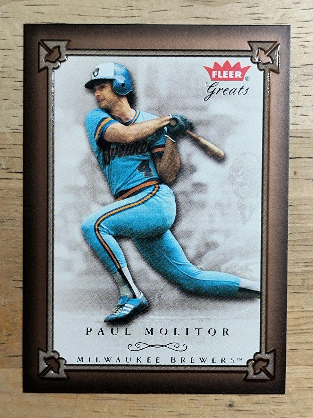 2004 Greats of the Game #30 Paul Molitor Brewers