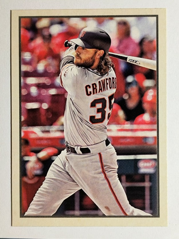 2019 Bowman Heritage #53VR34 Brandon Crawford