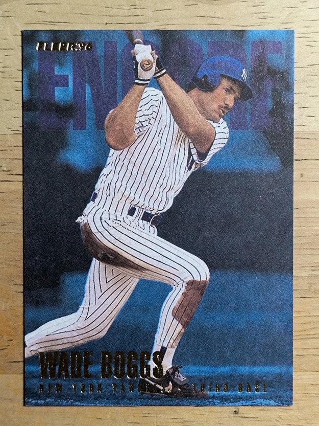 1996 Fleer Update #U214 Wade Boggs ENC