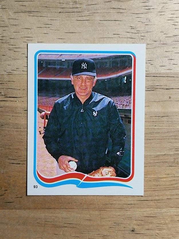 1985 Fleer Star Stickers #93 Phil Niekro