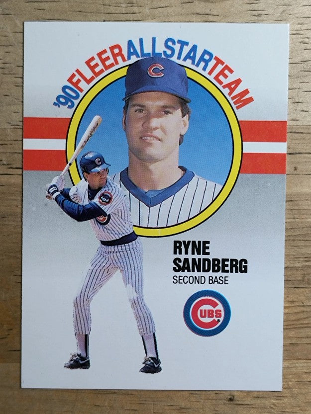 1990 Fleer All-Stars #9 Ryne Sandberg