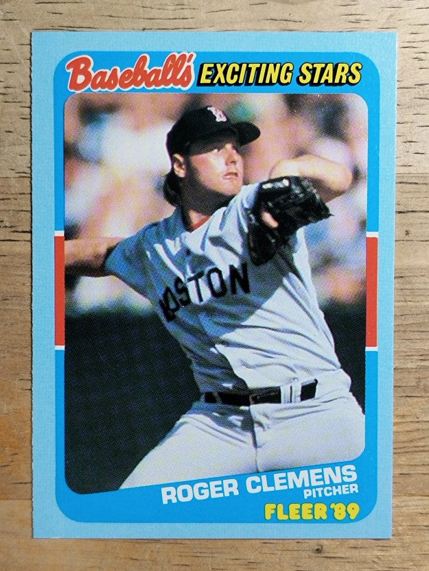 1989 Fleer Exciting Stars #6 Roger Clemens