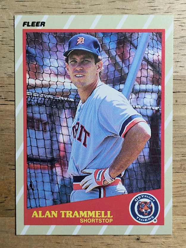 1989 Fleer Superstars #40 Alan Trammell