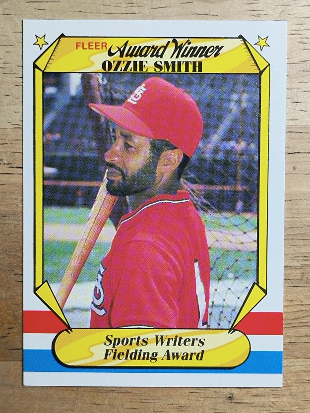 1987 Fleer Award Winners #38 Ozzie Smith