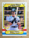 1987 Fleer Award Winners #24 Don Mattingly