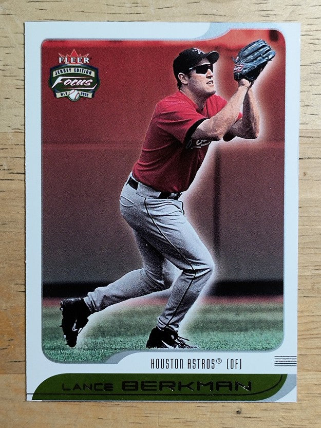 2002 Fleer Focus JE #35 Lance Berkman